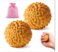 Remingtape Massage Ball-Wooden-2pcs Acupressure Ball for Natural Labor and Delivery, Birthing Comb, Stress Relief Essential
