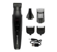 Remington 10-in-1 All-in-One Trimmer, Multi-Grooming Kit for Face, Beard & Hair with 5 Attachments, Nose & Ear Trimmer, Self-Sharp