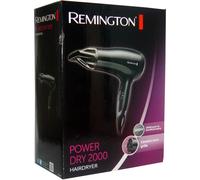 Remington Hair Dryer (Powerful, Lightweight, Concentrator, Ceramic Ionic Grille for even Heat Anti-Static, 3 Heat / 2 Speed Settings with Cool Shot, Eco Setting for Energy Saving, 2000W) D3010