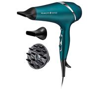 Remington Advanced Coconut Therapy Hair Dryer (Infused with Coconut and UV Filters to Nourish Hair, Smooth and Shiny Results, Powerful, Fast, Diffuser, 2 Concentrators, Diffuser, Ionic, 2300W) AC8648