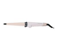Remington Almond Allure Curling Wand, 13-25mm Tapered Barrel, Cream | Advanced Ceramic Plus Almond Oil, 30 Heat Settings, Fast Heat-up, Worldwide Voltage, CI4807 Model