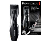 Remington Barba Beard Trimmer (Advanced Ceramic Blades, Pop-up Detail Trimmer, Adjustable Zoom Wheel, 9 Length Settings, Comb Attachment, Cord or Cor