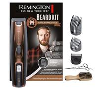 Remington Beard Kit Beard Trimmer, Corded and Cordless Barber, Titanium Blades, 3 Adjustable Combs, Beard Brush and Scissors, 90 min Autonomy, Lithium Battery, MB4046