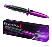 Remington CB4N Womens Flexibrush Steam Hot Air Ceramic Hair Styler - 60s Ready, Dual-Width Comb, Gentle Ceramic Steam Brush