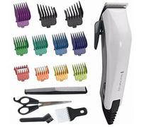 Remington ColourCut Hair Clipper Kit Corder Hair Trimmer Taper Lever - White