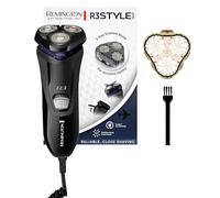 Remington Electric Rotary Shaver for Men [Dry Shaving] R3 (Corded, Pop-up Detail Trimmer + Long Hair Trimmer + 3-Day Beard Styler Attachment) Shaver R3002
