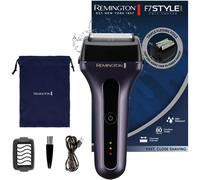 Remington Men's Electric Shaver [3-fold foil: Fast & Skin-Friendly/Wet & Dry Usage] Foil Shaver F7 (Rechargeable Lithium Battery, Long Hair Trimmer + 3-Day Beard Attachment) F7000