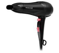 Remington Fast Dry Hair Dryer [Powerful 1900W Performance] (Ionic & Ceramic Technology, Cool Shot, Lightweight & Compact Design) Black/Pink D2000