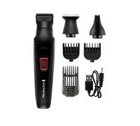 Remington 12-in-1 All-in-One Trimmer, Multi-Grooming Kit for Face, Beard, Body & Hair, 6 Attachments, Precision Detail, Nose & Ear, Self-Sharpening Blades, USB Rechargeable - PG2120