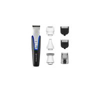 Remington Graphite G4 Grooming Kit - Beard Trimmer, Self-Sharpening Blades, 7 Attachments, Hair Clipper, Nose & Ear Trimmer, 3 Combs