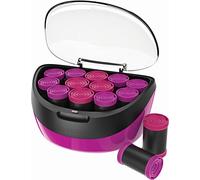 Remington H5670 Ionic Fizz-Free 12 Jumbo Curls Heated Rollers Black & Pink