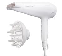 Remington Hair Dryer Ionic (Ionic Conditioning for Frizz-Free and Shiny Results,3 Heat & 2 Speed Settings and Cool Shot, 2 Attachments: Diffuser & Concentrator, 2200W) D3199 [Amazon Exclusive]