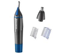 Remington Hair Trimmer for Men, Nose, Ear, & Eyebrow Hair Clipper, Rotary Trimmer, Two Comb Attachm