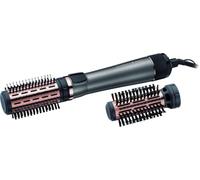 Remington hot air brush rotating (automatic) Keratin Protect (incl. 3 attachments: 2 round brushes + hairline booster for more volume, keratin ceramic coating enriched with almond oil) AS8810