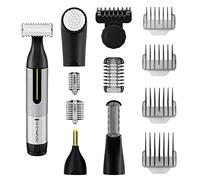 Remington Hybrid Trimmer Omniblade Multi Pro (100% Waterproof, 11 Accessories, for Sensitive Skin, 60 Min. Cordless Use, Premium Travel Case) HG5000