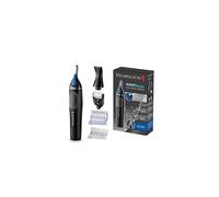 Remington Hygiene Clipper Lithium NanoSeries NE3870 Nose Ear Eyebrow Hair Trimmer with Detail Trimmer Attachment Black