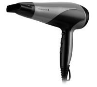 REMINGTON Ionic Dry 2200 D3190S Hair Dryer - Black and Silver, Black,Silver/Grey