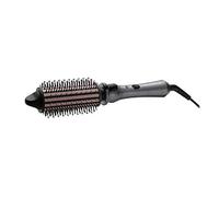 Remington Keratin Protect Heated Hot Hair Brush for Volume, Body, Bounce and Blow-Dry Style Curls (45mm Mixed Bristle Brush, Keratin & Almond Oil Infused Ceramic Barrel, 120°C-180°C) CB65A458