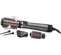 Remington Keratin Protect Rotating Air Styler, 1000W, AS8811 | 3 Attachments: Mixed Bristle & Soft Bristle Brush, Root Boost Attachment, Hair Clips, Ceramic Coating Infused with Almond Oil