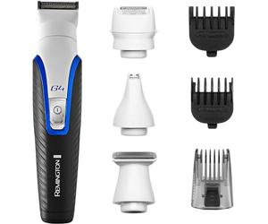 Remington Multi-Grooming Kit for Men Graphite G4 (Hair & Beard, 7 Attachments, Nose & Ear, Precision Trimmer, Mini Foil Shaver, 3 Combs, Self-Sharpening Blades, 60-Minute Run Time, Cordless) PG4000
