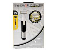 Remington Omniblade Hybrid Face and Body Stubble Trimmer - Waterproof Cordless Rechargable Shaver with 4X Stubble Combs and Body Comb Attachment
