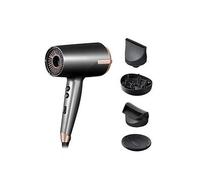 Remington ONE Dry and Style Hair Dryer (Salon Performance, 4 Attachments - Precision Styling (2 Diffusers, Flyaway, Slim Concentrator) - Compact, Dual Ionic System, 8 Heat Speed Settings, 2000W) D6077
