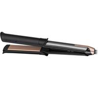 Remington ONE Straight & Curl Styler S6077 Hair Straightener - Black, Black