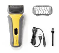 Remington PF7855 Virtually Indestructible Waterproof Foil Shaver with Dual Foils, Intercept Trimmer & 60-Min Cordless Run Time