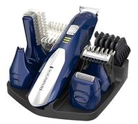 Remington PG6045 Hair Clipper - Shaver (Titanium, Blue, Silver, Ear, Eyebrow, Nose)