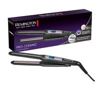 Remington Pro-Ceramic Hair Straightener (Extra Fine Plates for Short Hair, Beard, Pixies and Bangs, Ultra-Pro Ceramic Coating, Fast Heating, 9 Temperature Settings 150-230°C) S5515