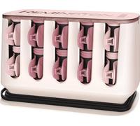 REMINGTON PROluxe H9100 Ceramic Rollers - White & Rose Gold, White,Pink,Gold