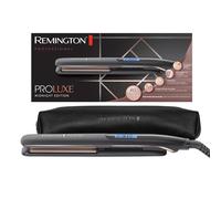 Remington PROLuxe Midnight Edition Straightening iron Warm Black,Rose Gold 3 m PROLuxe Midnight Edition, Straightening iron, Warm, Straight barrel-shaped, 150 °C, 230 °C, 10 s