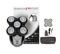 Remington RX5 Ultimate Series Head Shaver, Hair Clipper, Cordless Bald Shaver, 5 Heads, Flexible, 100% Waterproof, Toiletry Bag, Black - XR1501