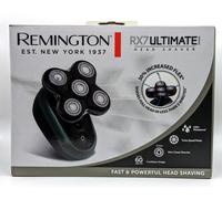 Remington RX7 Ultimate Series Head Shaver for Men Waterproof Black Cordless