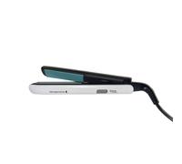 Remington S8500 Moroccan Oil Shine Therapy Hair Straighteners - White & Blue, Argan Oil-Infused Ceramic Plates, 9 Heat Settings