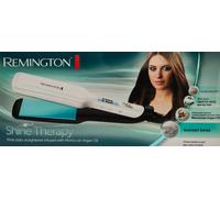Remington S8550 Shine Therapy Wide Plate Straightener, White
