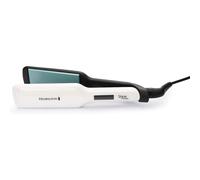 Remington Shine Therapy Wide (45mm) Floating Plate Hair Straightener with Advanced Ceramic coating infused with Moroccan Argan Oil for sleek & smooth