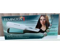 Remington Shine Therapy Wide (45mm) Floating Plate Hair Straightener with Advanced Ceramic coating infused with Moroccan Argan Oil for sleek & smooth glide, 9 settings 150°C-230°C, S8550