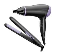 Remington Style Essentials Hair Dryer & Straightener Gift Set, D3016GP