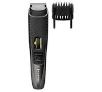 Remington Style Series B5 Beard Trimmer (Self-Sharpening Titanium Blades, Precision Styling, Adjustable Zoom Wheel, 17 Length Settings, Anti-Slip Grip, Cord or Cordless, 60-Minute Runtime) MB5000