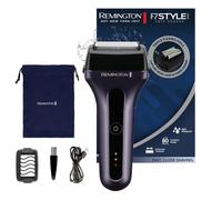 Remington StyleF7000 Series Men's Electric Foil Shaver, Wireless, Wet & Dry, 100% Waterproof, Trimmer Details Pop-up, Foil Tri-Flex Blades, USB-C Charging, 80 min Use, 120 min Refill, StyleF7000