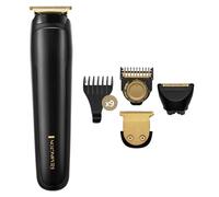 Remington T-Series Beard Trimmer and Hair Clipper Kit for Men (38mm T-Blade for Professional Cutting, Foil Shaver, Adjustable Comb, 9 Comb Attachments, Waterproof, Cordless, 5-Hour Runtime) MB7050