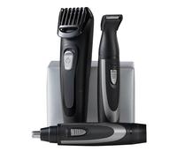 REMINGTON The Works MB905 6-piece Beard Trimmer Kit - Black & Grey, Black,Silver/Grey