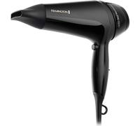 Remington Thermacare Pro Hair Dryer with Concentrator, Three Heat and Two Speeds with Cool Shot, 2.5 Metre Power Cable, 2200 W, Black, D5710