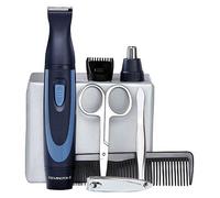Remington Hygiene Travel Kit with Case (13 Pieces for Hair, Manicure, Pedicure etc., Beard Trimmer, Ear Hair, Facial Hair & Eyebrow Trimmer, Nail Clipper, Scissors, Tweezers, 2 Combs etc.) NE3890