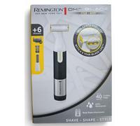 Remington Omniblade Hybrid Face and Body Stubble Trimmer - Waterproof Cordless Rechargable Shaver with 4X Stubble Combs and Body Comb Attachment