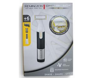 Remington Trimmer Face & Body 6 Combs Waterproof USB Charging Shave Shape Style