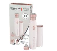 Remington Women's Face Shaver [2 in 1: Face Shaver and Eyebrow Trimmer] BareMe (Waterproof, Upper Lip, Chin and Cheek Hair Removal, Battery, USB-C, Brush and Cap) WFS200