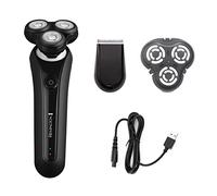 Remington X5 Limitless Mens Wet & Dry Electric Rotary Shaver - 360° PivotBall & flexible shaving heads for constant contact (Detail trimmer, 50min usage, 90min charge, Cordless, USB charging) XR1750, New