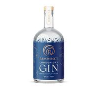 Reminisce London Dry Gin| 70cl | multiple award winning | 40% | Premium Crafted
